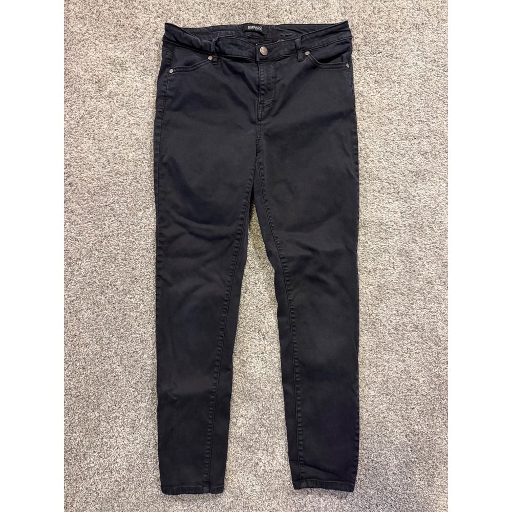 Buffalo Jeans Womens 8/29 Black David Bitton Skinny Stretch Denim Pants